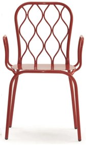 Καρέκλα Idua/P 02-00-0455 53x54x88cm Red