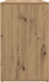 vidaXL Ντουλάπι ντύσιμο Artisan δρυς 80x40x65 cm Κατασκευασμένο ξύλο
