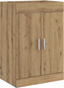 vidaXL Σετ Επίπλων Μπάνιου Artisan Δρυς 61 x 40 x 84,5 εκ