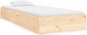 vidaXL Πλαίσιο Κρεβατιού 90 x 190 εκ. από Μασίφ Ξύλο Single