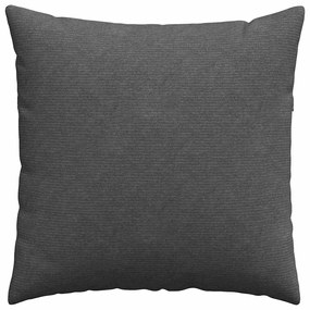 vidaXL Μαξιλάρι Καναπέ 2 pcs Σκούρο Γκρι 80 x 80 cm