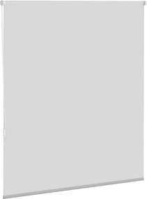 vidaXL Roller Blind Blackout ανοιχτό γκρι 130x130 cm Πλάτος υφάσματος