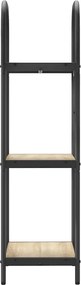 vidaXL Ράφι Βιβλίων Δρύς Sonoma 40 x 30 x 109 εκ Επεξεργασμένο ξύλο