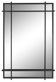 Τοίχο καθρέφτη Home ESPRIT Μαύρο Σύγχρονη 65 x 6 x 95 cm