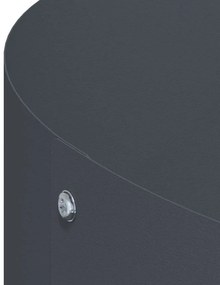 vidaXL Δακτύλιος γλάστρας Ανθρακί 30 x 30 x 20 cm