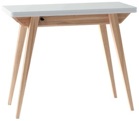 Τραπέζι Επεκτεινόμενο Envelope ENVELOPEEXT1 90x45x76/90x90x74,8cm White Mdf, Wood