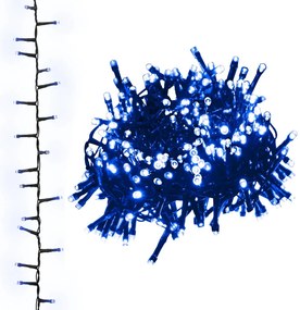vidaXL Φωτάκια Compact με 1000 LED Μπλε 25 μ. από PVC