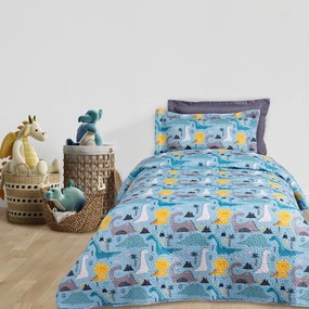 Κουβερλί Παιδικό 4928 Blue-Grey Das Home Single 160x240cm Microfiber