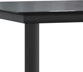 vidaXL Σετ Τραπεζαρίας Κήπου 7 τεμ. Γκρι Συνθ. Ρατάν με Μαξιλάρια