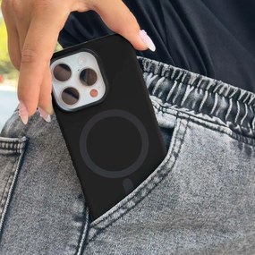 Θήκη Magnetic MagTouch Sonique Apple iPhone 15 Plus Μαύρο