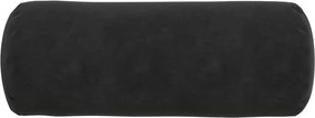 vidaXL Μαξιλάρια Στήριγμα 2 pcs Μαύρο Ø 15 x 40 εκ
