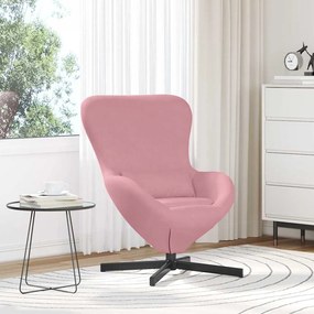 vidaXL Πολυθρόνες, Κουνιστές & Καρέκλες Ύπνου Ροζ Κανονικός Ύφασμα