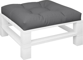 vidaXL Μαξιλάρι Παλέτας Ανθρακί 70 x 70 x 12 εκ. Υφασμάτινο