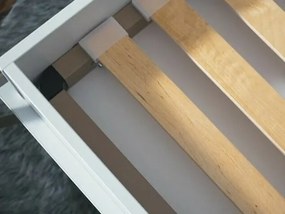 Κρεβάτι - ντουλάπα Concept Pro Lenart AH103, Διπλό, Άσπρο, 180x200, Ινοσανίδες μέσης πυκνότητας, Πλαστικοποιημένη μοριοσανίδα, Τάβλες για Κρεβάτι, 191cm