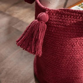 Καλάθι Αποθήκευσης (Φ33x35) Gofis Home Nirya Red 260