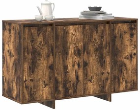 vidaXL Πλαϊνό γραφείο Καπνιστή δρυς 120 x 41 x 75 εκ.