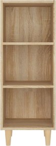 vidaXL Ντουλάπι Sonoma Δρυς 34,5x32,5x90 εκ. από Επεξεργασμένο Ξύλο