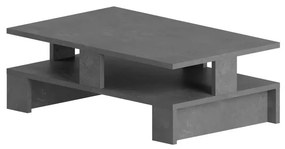 Τραπέζι σαλονιού Mansu γκρι antique 80x50x27.5εκ Υλικό: CHIPBOARD WITH MELAMINE COATING 18mm 119-001102