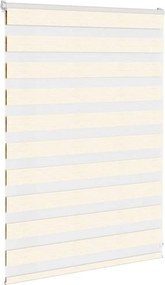 vidaXL Ζέβρα τυφλή μπεζ μάρμαρο Πλάτος υφάσματος 100,9 εκ. Πολυεστέρας