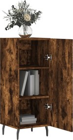 vidaXL Ντουλάπι Καπνιστή Δρυς 34,5 x 34 x 90 εκ. Επεξεργασμένο Ξύλο
