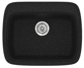 Sanitec Classic 313 Granite Black Νεροχύτης