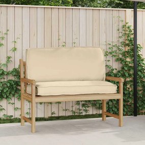 vidaXL Μαξιλάρι Ύφασμα Όξφορντ Μπεζ 120 x 50 x 12 εκ.