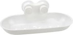 Σαπουνοθήκη Πλαστική με Βεντούζα