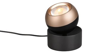 Φωτιστικό Επιτραπέζιο Trio Lighting ORBIT 544410132 Μαύρο Ματ (Black Mat) 2300+3000+4000K