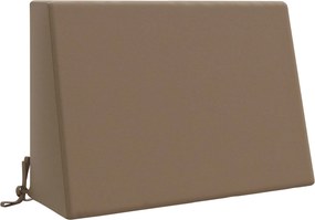vidaXL Μαξιλάρι πλάτης SOEST 100% Πολυεστέρας Taupe 60 x 20 x 40 cm