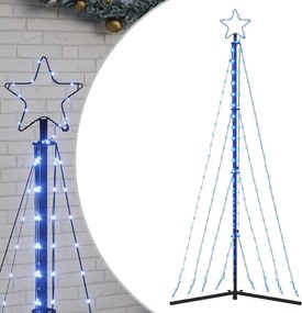 vidaXL Χριστουγεννιάτικο δέντρο LED 339 LED μπλε 187 εκ.
