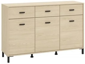 ΚΟΜΟΤΑ-ΜΠΟΥΦΕΣ ARBELA 3K3F3V LIGHT PORT OAK ΧΡΩΜΑ 138x40x90εκ 11014749