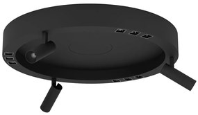 Φωτιστικό Οροφής Eglo 390052 BRUSCOLI Μαύρο Ματ (Black Mat) 3000K