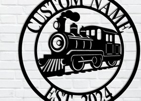 Σετ των 2 Intra απο ξύλο plywood 3mm-4mm πάχος – Εξατομικευμένη προσαρμοσμένη  πινακίδα τρένου Δίασταση  20x20 cm INTRAFABR-106720507