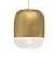 Κρεμαστό Φωτιστικό Οροφής LED 4,2W Dimmable Triac Φυσητό Γυαλί Βάση 12cm Gong Mini S1 Prandina-1A63002013098-Χρυσό 1A63002013098