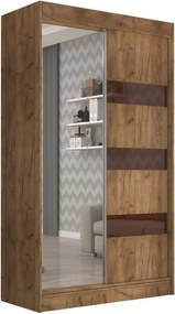 Ντουλάπα Bissom 120 συρόμενη-Fusiko-Kafe