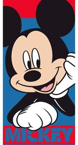 Borea Πετσέτα Θαλάσσης Microfiber Hello Mickey 70 x 140 cm Μπλε