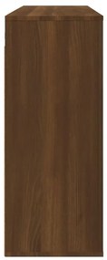 vidaXL Ντουλάπι Τοίχου Καφέ Δρυς 80x33x80 εκ. Επεξεργασμένο Ξύλο