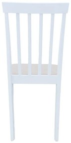 Καρέκλα Houston σε λευκή απόχρωση 40x49x94εκ 2αδα 40x49x94 εκ.