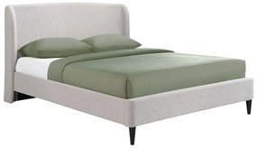 ΚΡΕΒΑΤΙ TEDDY (ΓΙΑ ΣΤΡΩΜΑ 160x200cm) ΓΚΡΙ ΑΝΟΙΧΤΟ 221x171.5x111