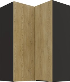 Κρεμαστό ντουλάπι γωνιακό Monar 60x60 GN 90 2F