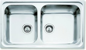 Νεροχύτη με Δύο Κύπελλα Teka CLASSIC2C86REV