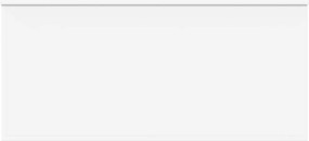 vidaXL Κουτί Αποθήκευσης Λευκό 100x42x46 εκ. Επεξεργασμένο Ξύλο