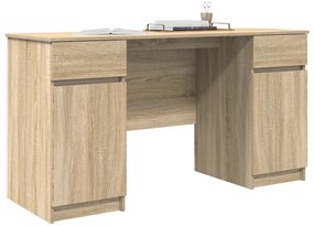 vidaXL γραφείο  Σονομα Οξιά 140x49x76 εκ Επεξεργασμένο ξύλο