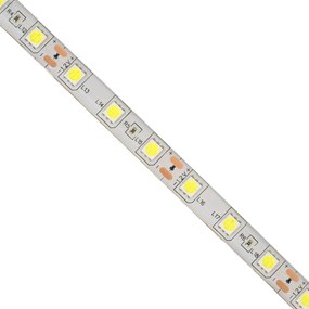 GloboStar® 70414 Σετ Ταινία LED 5m 72W/5m 12V 60LED/m 5050 SMD 1584lm/m 120° Αδιάβροχη IP65 με Ασύρματο Χειριστήριο RF 2.4Ghz και Τροφοδοτικό Ψυχρό Λευκό 6000K Dimmable