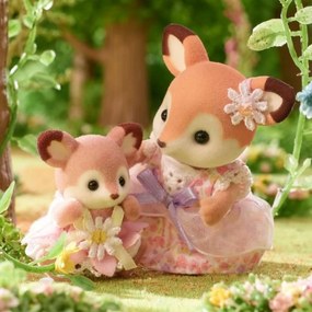 Αρθρωτό Σχήμα Sylvanian Families Ciervo bebé y columpio Zώα