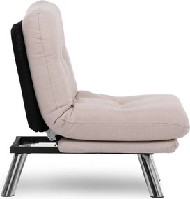 1-Seat Sofa-Bed Misa Small Solo v2 - Cream Cream