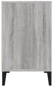 vidaXL Παπουτσοθήκη Γκρι Sonoma 102x36x60 εκ. από Επεξεργασμένο Ξύλο