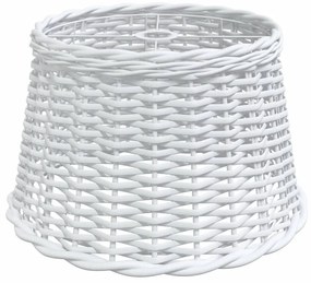 Καπέλο Φωτιστικού Οροφής Λευκό Ø45x28 εκ. από Wicker - Λευκό