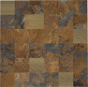 Αυτοκόλλητα Πλακάκια (Σετ 2τμχ) A-S Mina Brown 223869B