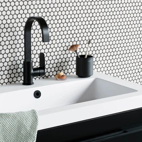 Brabantia MindSet υποδοχή οδοντόβουρτσας 1005684, Εύκολος καθαρισμός, Μεγάλο άνοιγμα, Ορυκτή επίστρωση, Σκούρο γκρι